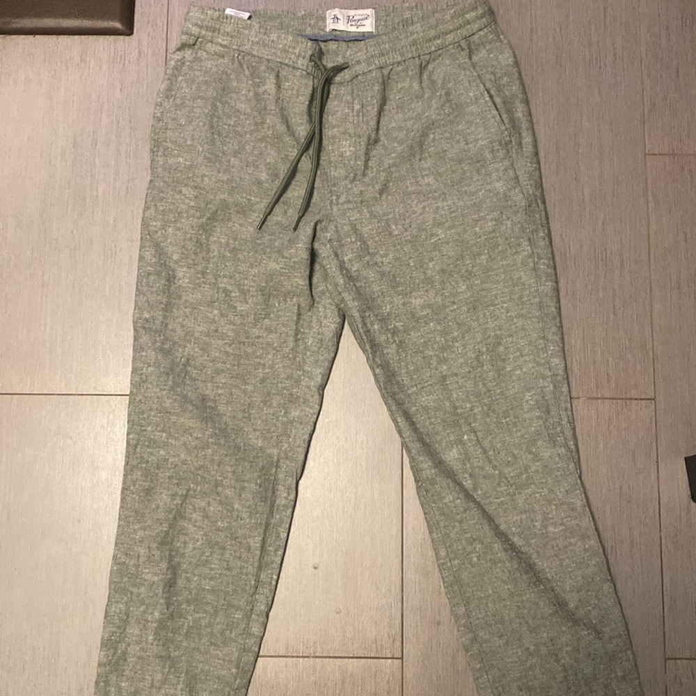 Men’s penguin drawstring pants